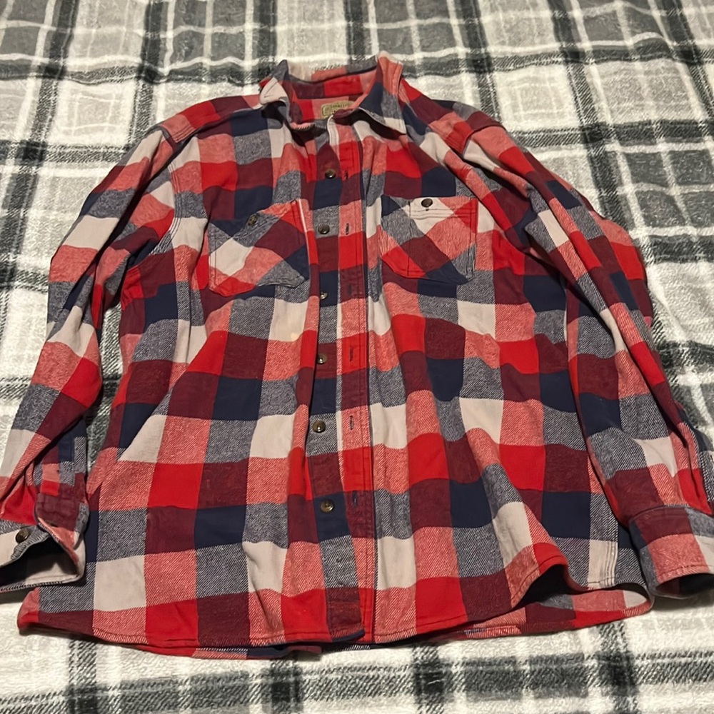 Schmidt Blue Flannel Super Comfy